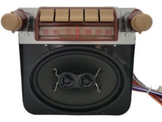 1947-53 GMC Truck AM/FM/Bluetooth Radio with Speakers